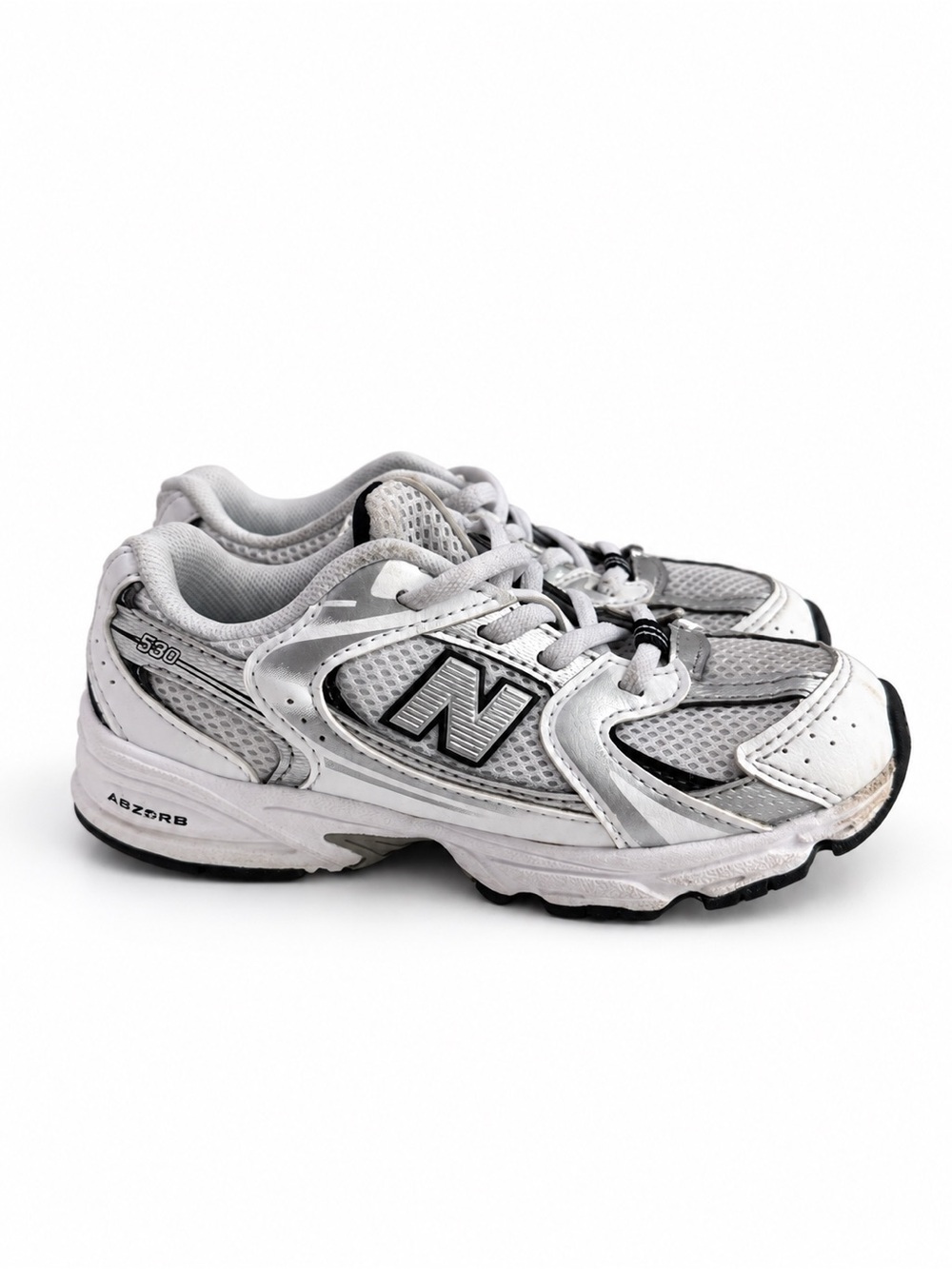 New Balance 350 V1 white & gray sneakers